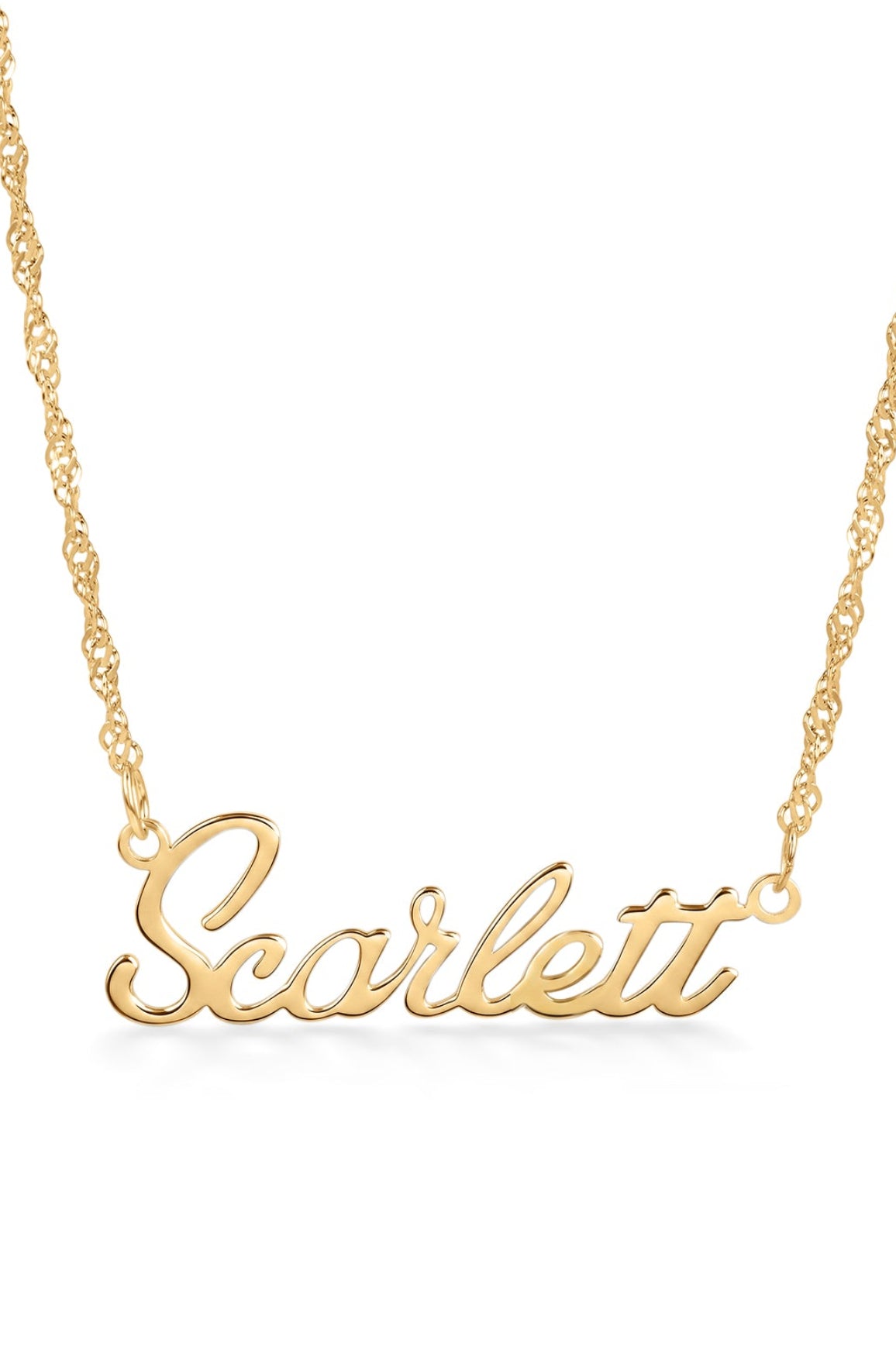 English Name Necklace
